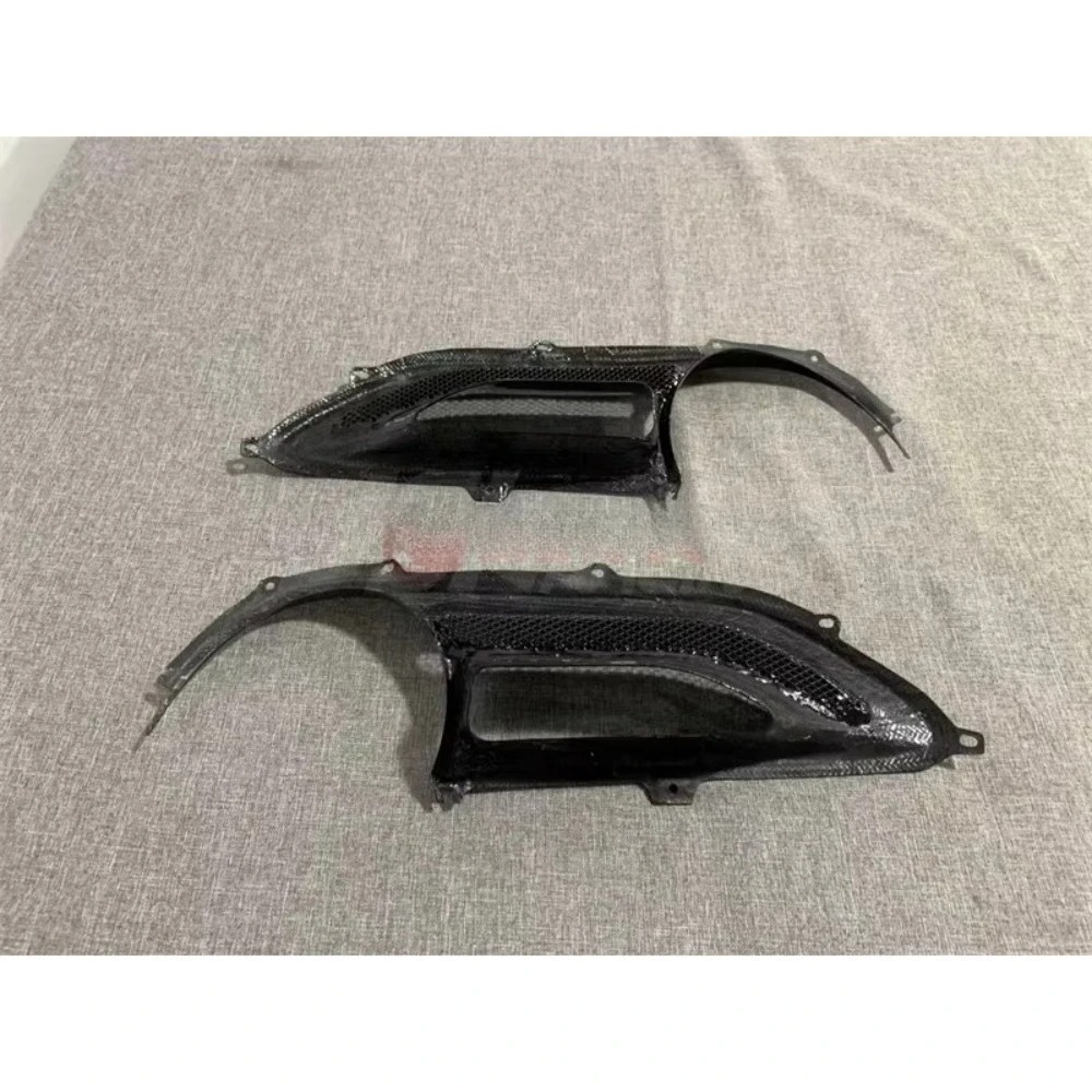 For 488 GTB Dry Carbon Fiber Capristo Style Tail Lamp Cover Rear Light Cover for  488 GTB